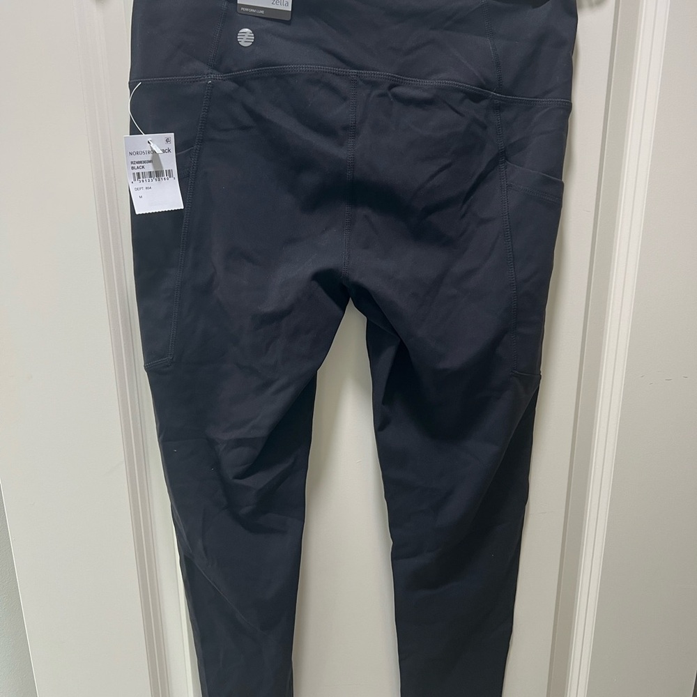 Zella Black Performance High-Waist Leggings
